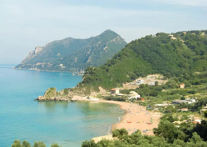 House Tolis - Beach, Corfu 아파트 펠레카스